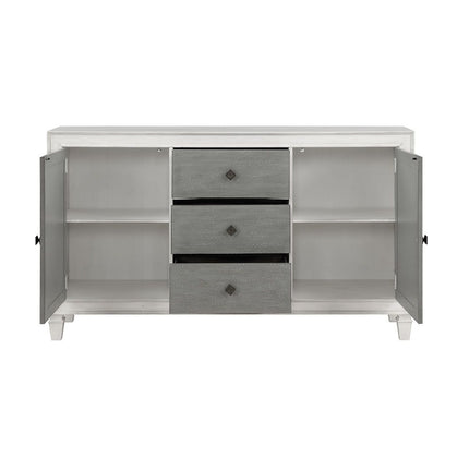 Katia - Server - Rustic Gray & Weathered White ACME 