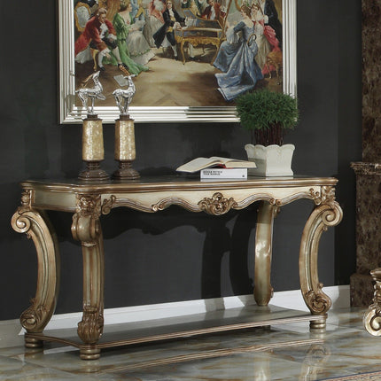 Vendome - Sofa Table - Gold Patina - Tony's Home Furnishings