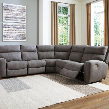 Next-gen Durapella - Power Reclinering Sectional Set Signature Design by Ashley® 