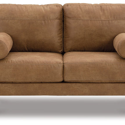 Telora - Caramel - Loveseat Signature Design by Ashley® 