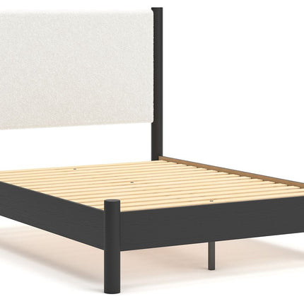 Cadmori - Upholstered Panel Bed Signature Design by Ashley® 