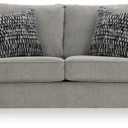 Deakin - Ash - Loveseat Signature Design by Ashley® 