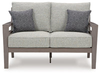 Hillside Barn - Gray / Brown - Loveseat W/Cushion Signature Design by Ashley® 