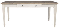 Thumbnail for Skempton - White - Rect Drm Table W/Storage - Tony's Home Furnishings