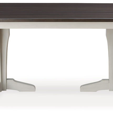 Darborn - Gray / Brown - Dining Table Signature Design by Ashley® 