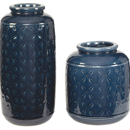 Marenda - Navy Blue - Vase Set (Set of 2) Ashley Furniture 