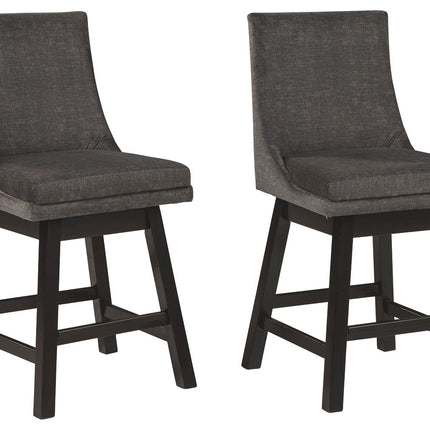 Tallenger - Swivel Barstool (Set of 2) Signature Design by Ashley® 