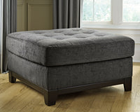 Reidshire - Steel - Oversized Accent Ottoman Ashley Furniture 