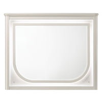 Laveda - Mirror With LED - Pearl White Finish - Tony's Home Furnishings