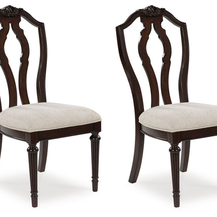 Lavinton - Tan / Brown - Dining Upholstered Side Chair (Set of 2) Signature Design by Ashley® 