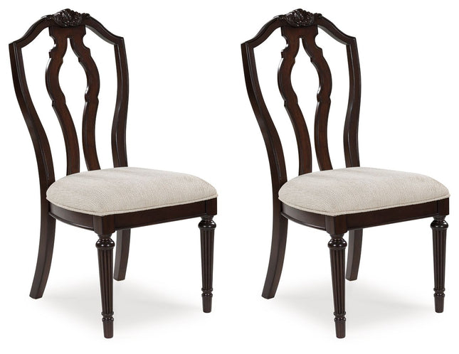 Lavinton - Tan / Brown - Dining Upholstered Side Chair (Set of 2) Signature Design by Ashley® 