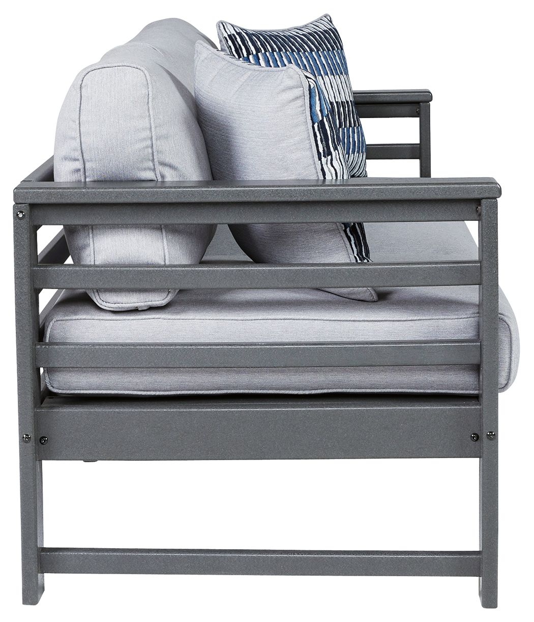 Amora - Charcoal Gray - Sofa With Cushion - Tony's Home Furnishings
