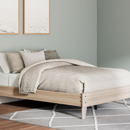 Battelle - Platform Bed Signature Design by Ashley® 