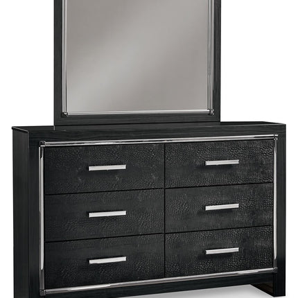 Kaydell - Dresser, Mirror Ashley Furniture 