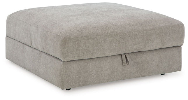 Aslan Court - Pebble - Ottoman With Storage Benchcraft® 