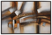 Thumbnail for Trenick - Gray / Brown / Black - Wall Art - Tony's Home Furnishings