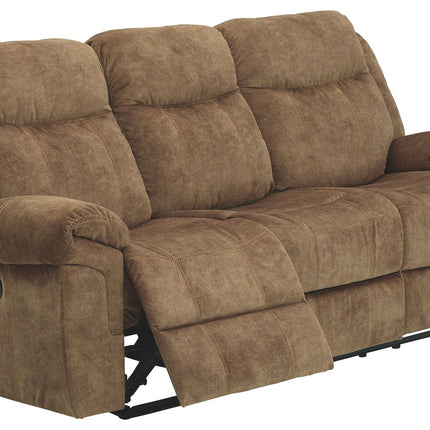 Huddle-up - Nutmeg - Rec Sofa W/Drop Down Table Ashley Furniture 