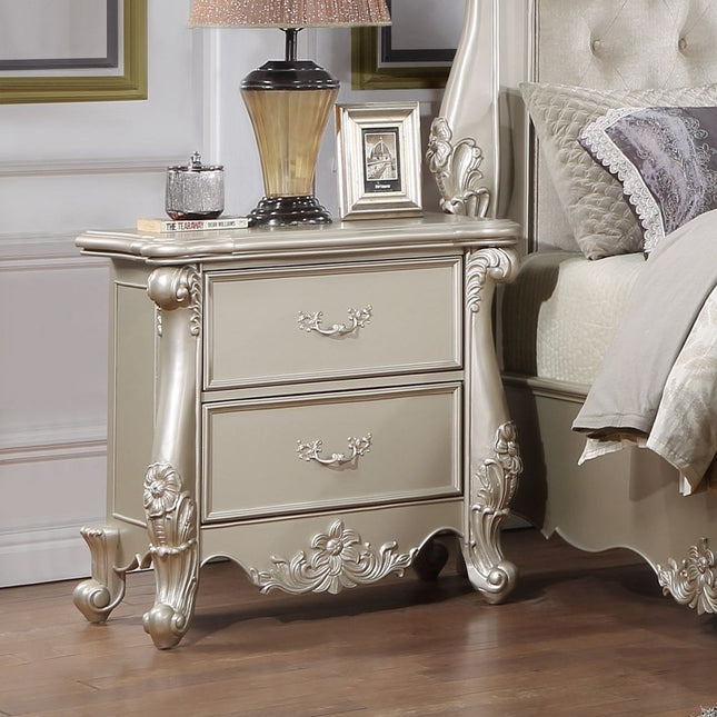 Bently - Nightstand - Champagne - Tony's Home Furnishings