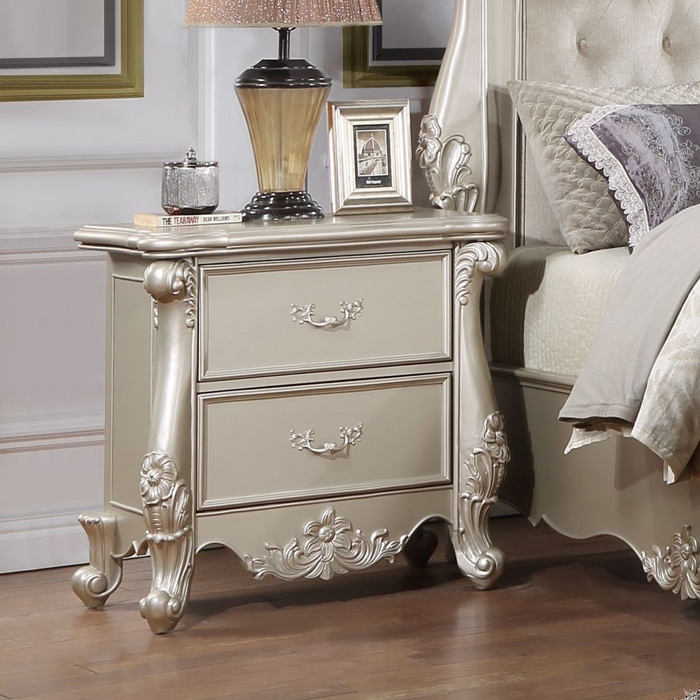 Bently - Nightstand - Champagne - Tony's Home Furnishings