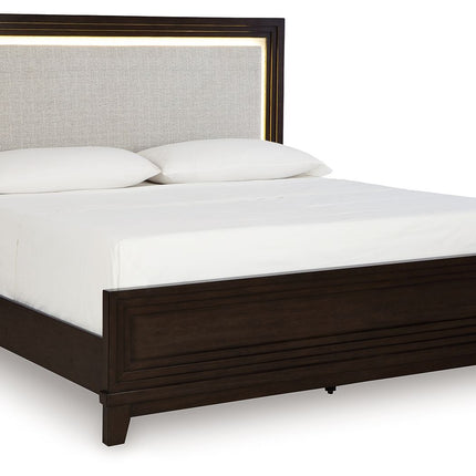 Neymorton - Upholstered Panel Bed Signature Design by Ashley® 