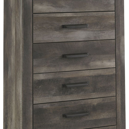 Wynnlow - Gray - Five Drawer Chest Signature Design by Ashley® 