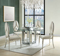 Noralie - Dining Table - Mirrored & Faux Diamonds - Tony's Home Furnishings