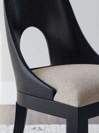 Thumbnail for Rowanbeck - Black - Home Office Desk Chair - Tony's Home Furnishings