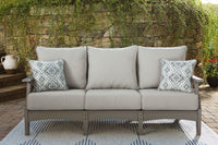 Thumbnail for Visola - Gray - Sofa With Cushion - Tony's Home Furnishings