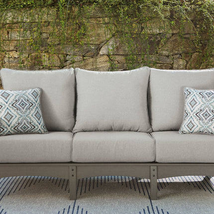 Visola - Gray - Sofa With Cushion Signature Design by Ashley® 