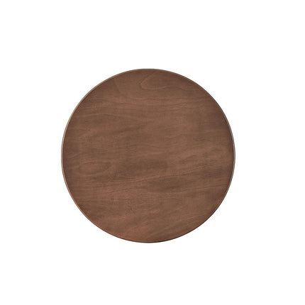 Ferris - Round Dining Table - Brown Finish ACME 