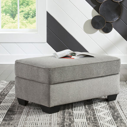 Deakin - Ash - Ottoman Signature Design by Ashley® 