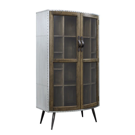 Brancaster - Cabinet - Oak & Aluminum ACME 