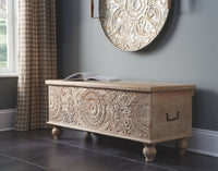 Thumbnail for Fossil - Beige - Storage Bench - Tony's Home Furnishings