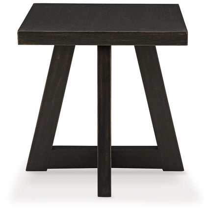 Galliden - Black - Square End Table Signature Design by Ashley® 