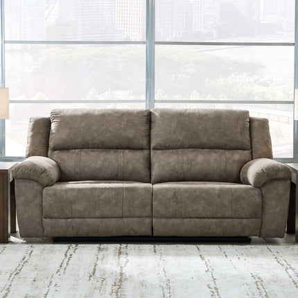 Laresview - Fossil - 2 Seat Reclining Sofa Signature Design by Ashley® 