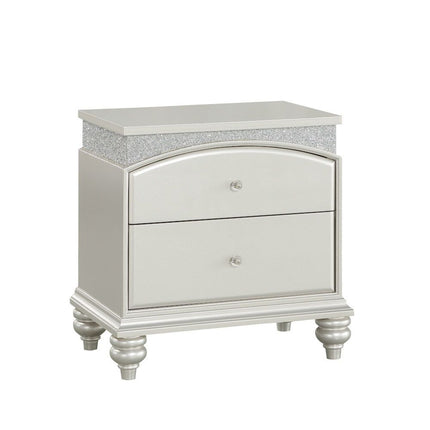 Maverick - Nightstand - Platinum ACME 