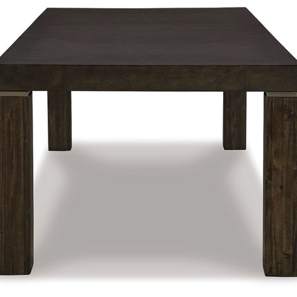 Hyndell - Dark Brown - Rectangular Dining Room Extension Table Signature Design by Ashley® 