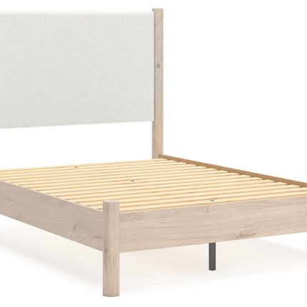 Cadmori - Upholstered Panel Bed Signature Design by Ashley® 