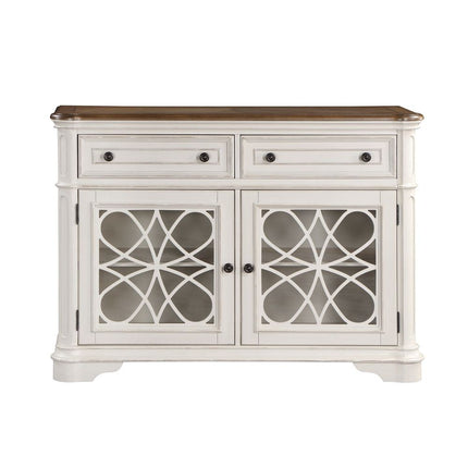 Florian - Server - Antique White & Oak ACME 