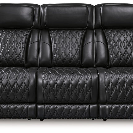 Boyington - Power Reclining Sofa With Adj Headrest Signature Design by Ashley® 