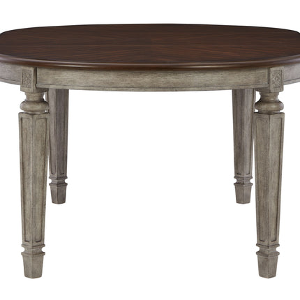 Lodenbay - Antique Gray - Oval Dining Room Extension Table Signature Design by Ashley® 