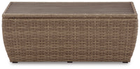 Thumbnail for Sandy Bloom - Beige - Rectangular Cocktail Table - Tony's Home Furnishings