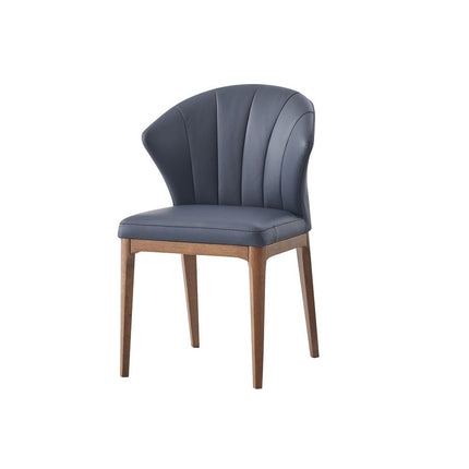 Seraphyne - Side Chair (Set of 2) - Slate & Walnut - Tony's Home Furnishings