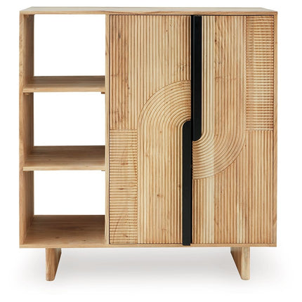 Kierwell - Natural - Accent Cabinet Signature Design by Ashley® 