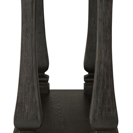 Wellturn - Black - Sofa Table Signature Design by Ashley® 