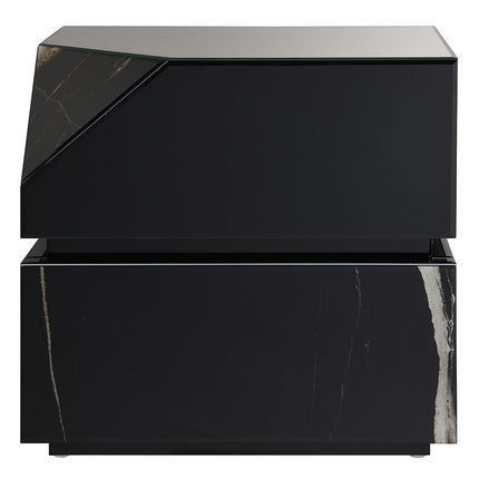 Drisana - End Table - Black Mirrored Finish ACME 