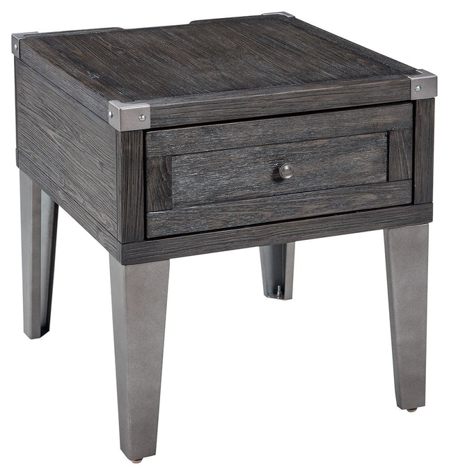 Todoe - Dark Gray - Rectangular End Table Ashley Furniture 