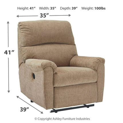 McTeer - Power Recliner Ashley Furniture 