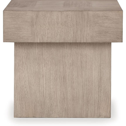 Jorlaina - Light Grayish Brown - Square End Table Signature Design by Ashley® 