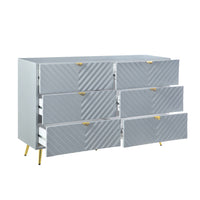 Gaines - Dresser - Gray High ACME 